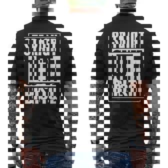 ストレイト・アウタ・ブリストル メンズTシャツ バックプリント - Kawaiitshirt