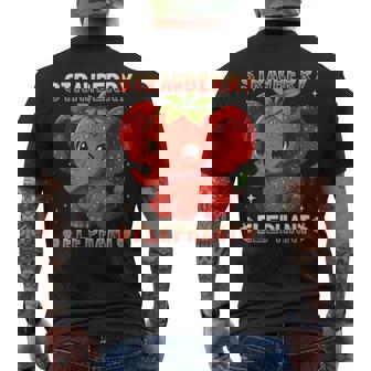 ストロベリーエレファント イタリアンブレイン メンズTシャツ バックプリント - Kawaiitshirt