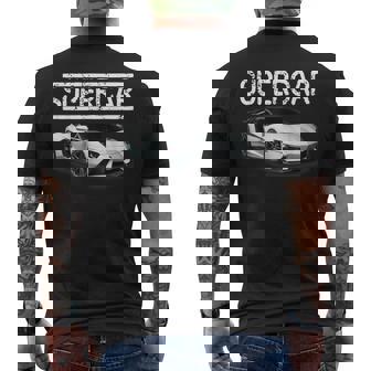 スポーツカーファンに最適なスーtシャツ メンズTシャツ バックプリント - Kawaiitshirt