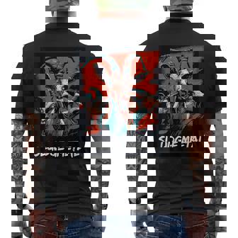 スラッジメタル ヘビーメタル ブラックメタル ドゥームメタル デスメタル メンズTシャツ バックプリント - Kawaiitshirt