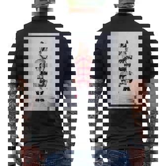 セクシーガールグラフィックtシャツ シバリロープのセクシーなピンナップガール メンズTシャツ バックプリント - Kawaiitshirt