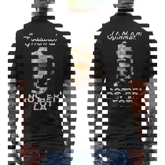 ソーダ愛好家のためのかわいいルートビアフロート格言 メンズTシャツ バックプリント - Kawaiitshirt