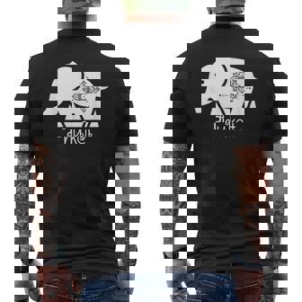 タイプーケット 象 グラフィック タイ土産 旅行ギフト メンズTシャツ バックプリント - Kawaiitshirt