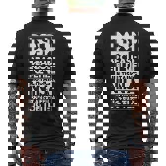 ダイレクトサポート プロフェッショナル Dsp ワーカー 介護者 おもしろ Dsp メンズTシャツ バックプリント - Kawaiitshirt