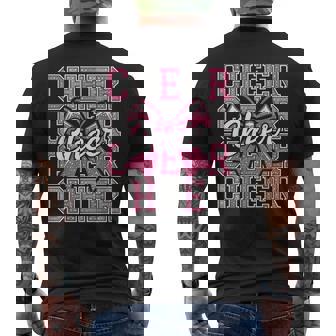 チア コケット 弓 チアリーダー チアリーダー チアガール キッズ メンズTシャツ バックプリント - Kawaiitshirt