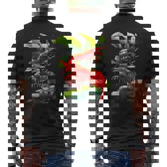 チェリーシュリンプ ブリーダー ネオカラディナ 淡水水族館 エビ メンズTシャツ バックプリント - Kawaiitshirt