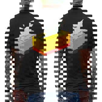 ティッシュボックス メンズTシャツ バックプリント - Kawaiitshirt