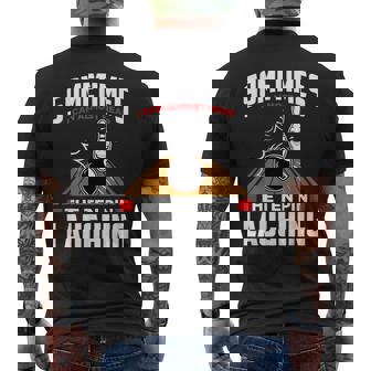 テンピンの笑い声を聞いてください-面白いボウラーとボウリング メンズTシャツ バックプリント - Kawaiitshirt