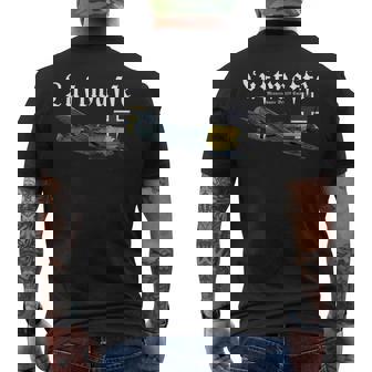 ドイツ戦闘機 I ドイツ軍のウォーバード I ドイツ空軍 第二次世界大戦 メンズTシャツ バックプリント - Kawaiitshirt