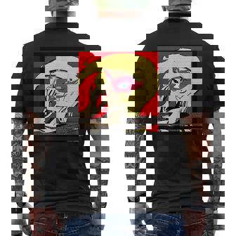 ドロンジョデザインh メンズTシャツ バックプリント - Kawaiitshirt