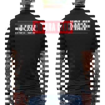 ノーブラクラブ メンズTシャツ バックプリント - Kawaiitshirt