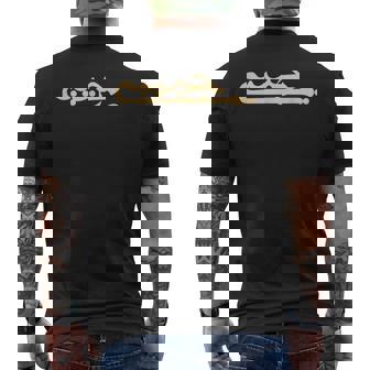 ハビビ アラビア語 書道 文字 My Love アラビア語 メンズTシャツ バックプリント - Kawaiitshirt