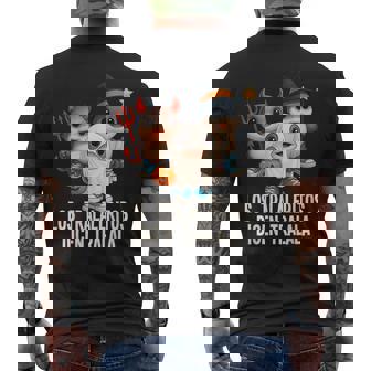 ハロウィン コスチューム ロス トラレリトス ダイセン トラララ キッズ サメ メンズTシャツ バックプリント - Kawaiitshirt