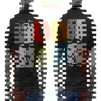 バス クラリネット レトロ メンズTシャツ バックプリント - Kawaiitshirt