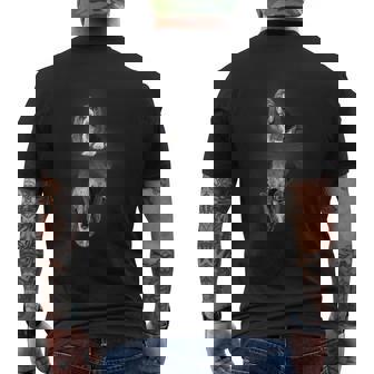 バセットハウンドドッグtシャツ メンズTシャツ バックプリント - Kawaiitshirt