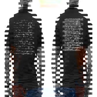 バッハ・チェロ・スイーツ・プレリュディオ・チェロ・チェリスト メンズTシャツ バックプリント - Kawaiitshirt