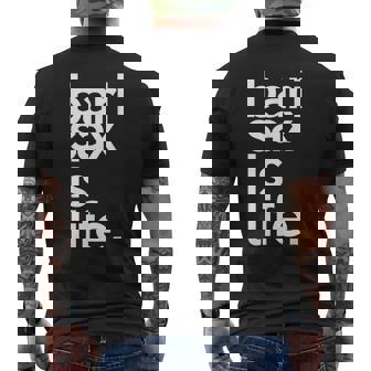 バリトンサックス サックスプレイヤー サックスフォニストギフト メンズTシャツ バックプリント - Kawaiitshirt