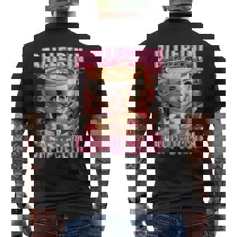 バレリーナ カプチーナ イタリアンブレイン メンズTシャツ バックプリント - Kawaiitshirt