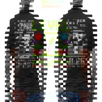 バースデーボーイシャツ レベル7 ロック解除 7歳の誕生日 男の子 メンズTシャツ バックプリント - Kawaiitshirt