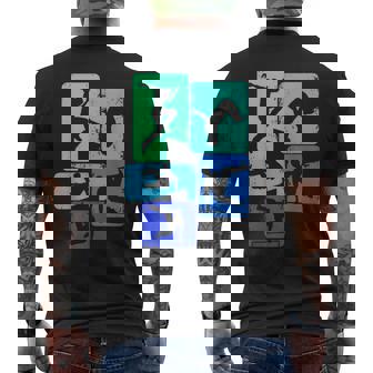 パルクールトレーサーフリーランナーフリーランニングキッズボーイズメンズ メンズTシャツ バックプリント - Kawaiitshirt