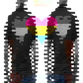 パンセクシャル・ラブ メンズTシャツ バックプリント - Kawaiitshirt