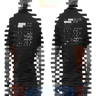 ヒップホップ Mpc ビートマシン 2000 プロデューサーグラフィック メンズTシャツ バックプリント - Kawaiitshirt