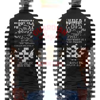 ビションフリーゼ エンジェル メンズTシャツ バックプリント - Kawaiitshirt