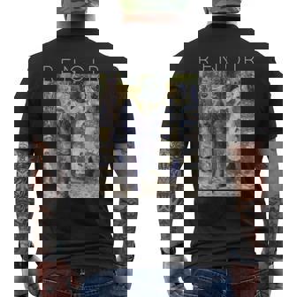 ピエールオーギュスト・ルノワール スイングスプリング メンズTシャツ バックプリント - Kawaiitshirt