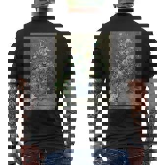 ピエール・オーギュスト ルノワールのスプリングブーケ メンズTシャツ バックプリント - Kawaiitshirt