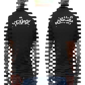 ピックルボールプレーヤー メンズTシャツ バックプリント - Kawaiitshirt