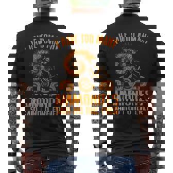 ファニー アンモナイト 化石ギフト メンズ レディース クールな貝殻 ラブ メンズTシャツ バックプリント - Kawaiitshirt