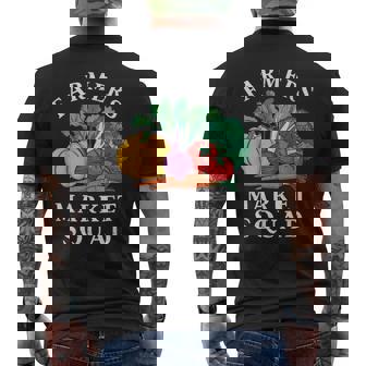 ファーマーズマーケット ファーマーズ 農業 農業 食品 野菜 メンズTシャツ バックプリント - Kawaiitshirt