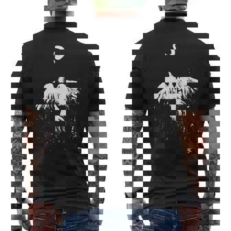 フェニックス 火の鳥の復活 キム・ディアス・ホルム 絵 インクアート Phoenix Bird Kim Holm 長袖tシャツ メンズTシャツ バックプリント - Kawaiitshirt