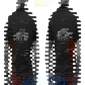 フランク・ロイド特許tシャツ ユニークなtシャツ メンズTシャツ バックプリント - Kawaiitshirt