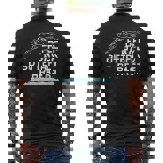 フリーバックバタフライブレストスイムストロークスイムチームライト メンズTシャツ バックプリント - Kawaiitshirt