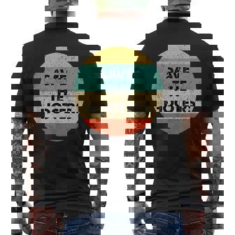 フーターズを救え メンズTシャツ バックプリント - Kawaiitshirt