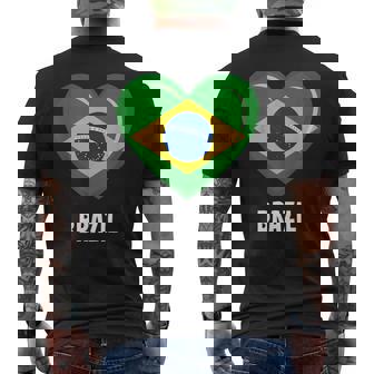 ブラジル国旗シャツ メンズTシャツ バックプリント - Kawaiitshirt