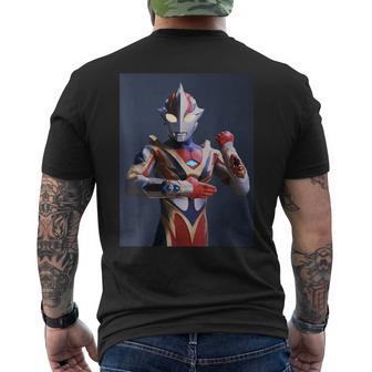 ブロマイドシリーズ ウルトラマンメビウス メビウスフェニックスブレイブ メンズTシャツ バックプリント - Kawaiitshirt