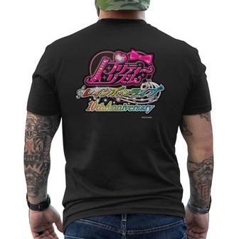 プリティーリズム・レインボーライブ 10Th Anniversary メンズTシャツ バックプリント - Kawaiitshirt