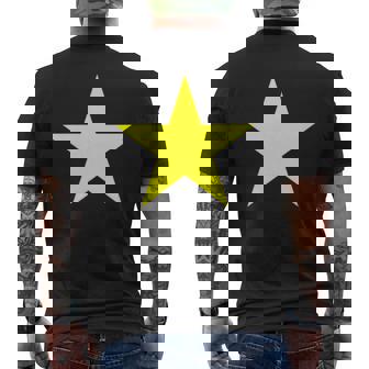 ベトナム国旗 星 ベトナム国旗ハノイ サイゴン メンズTシャツ バックプリント - Kawaiitshirt