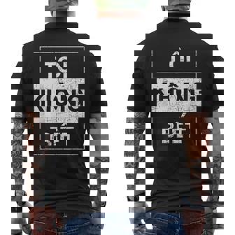 ベトナム語 わからない面白い ベトナム語 メンズTシャツ バックプリント - Kawaiitshirt