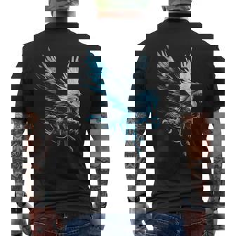 ペガサスユニコーンモチーフイラスト メンズTシャツ バックプリント - Kawaiitshirt