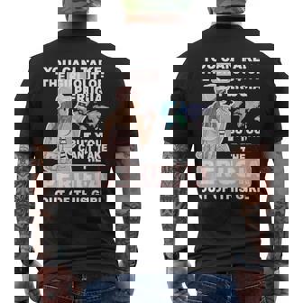 ペルージャシティのクールな少女 誇り高きペルージャガール メンズTシャツ バックプリント - Kawaiitshirt