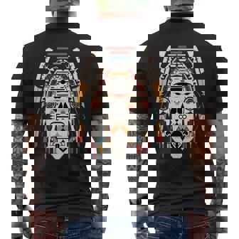 ホピ族アート シャーマン ネイティブ南西アメリカ インディアン スタイル 長袖tシャツ メンズTシャツ バックプリント - Kawaiitshirt