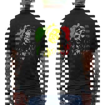 ポジティブバイブレーション メンズTシャツ バックプリント - Kawaiitshirt