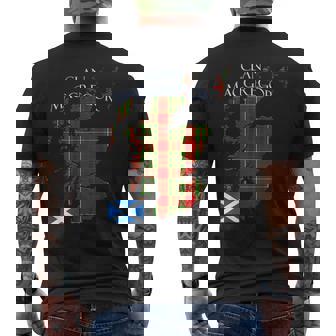 マクレガー スコットランド タータン スコットランド メンズTシャツ バックプリント - Kawaiitshirt