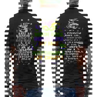 マルディグラ 仮面舞踏会 メンズTシャツ バックプリント - Kawaiitshirt