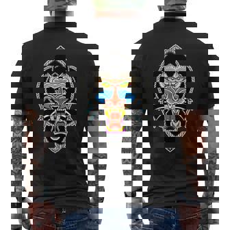 マンドリルモンキー 長袖tシャツ メンズTシャツ バックプリント - Kawaiitshirt