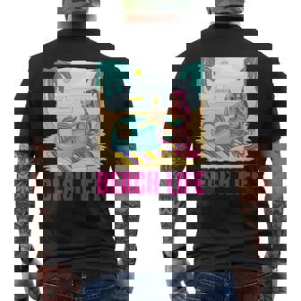 マーメイドビーチライフ 長袖tシャツ メンズTシャツ バックプリント - Kawaiitshirt