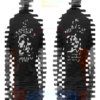 ミス・ミセス・ドクター、実はドクターへの感謝です 長袖tシャツ メンズTシャツ バックプリント - Kawaiitshirt